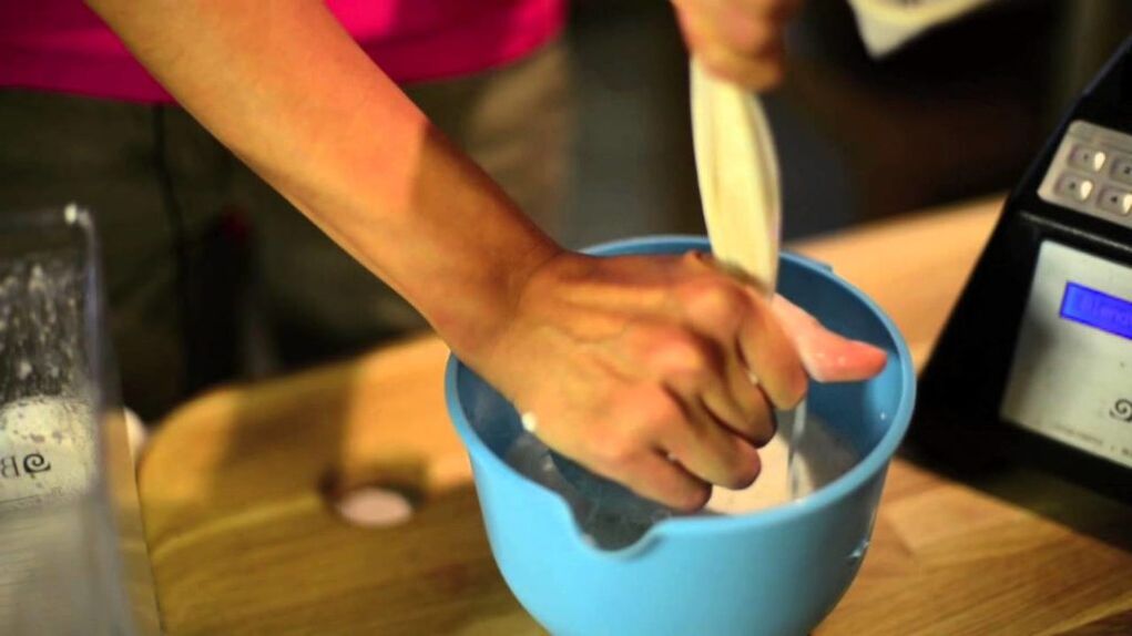 Zubereitung von Kürbiskernmilch zur Beseitigung von Würmern bei Kindern